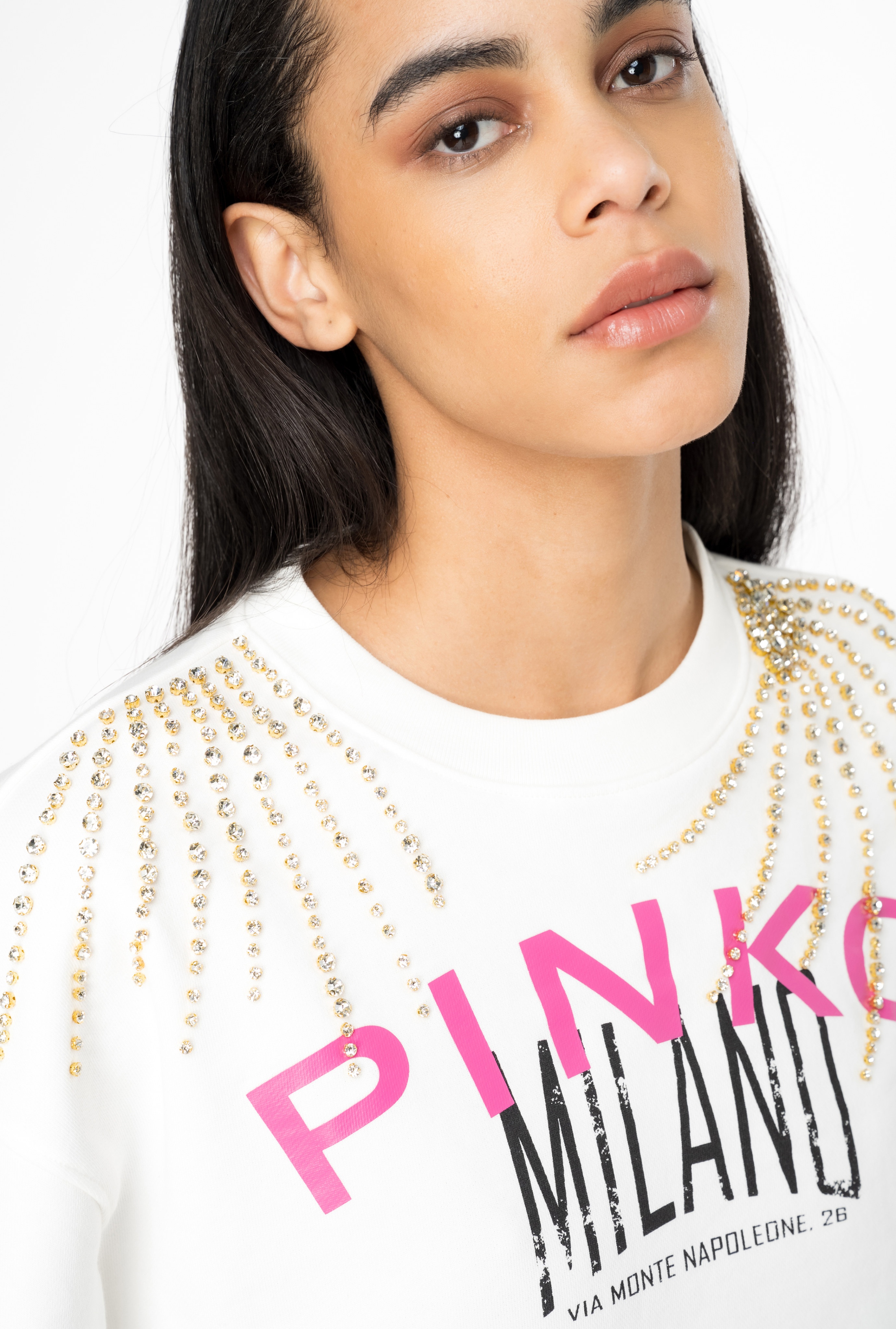 PINKO CITIES SWEATSHIRT - 3