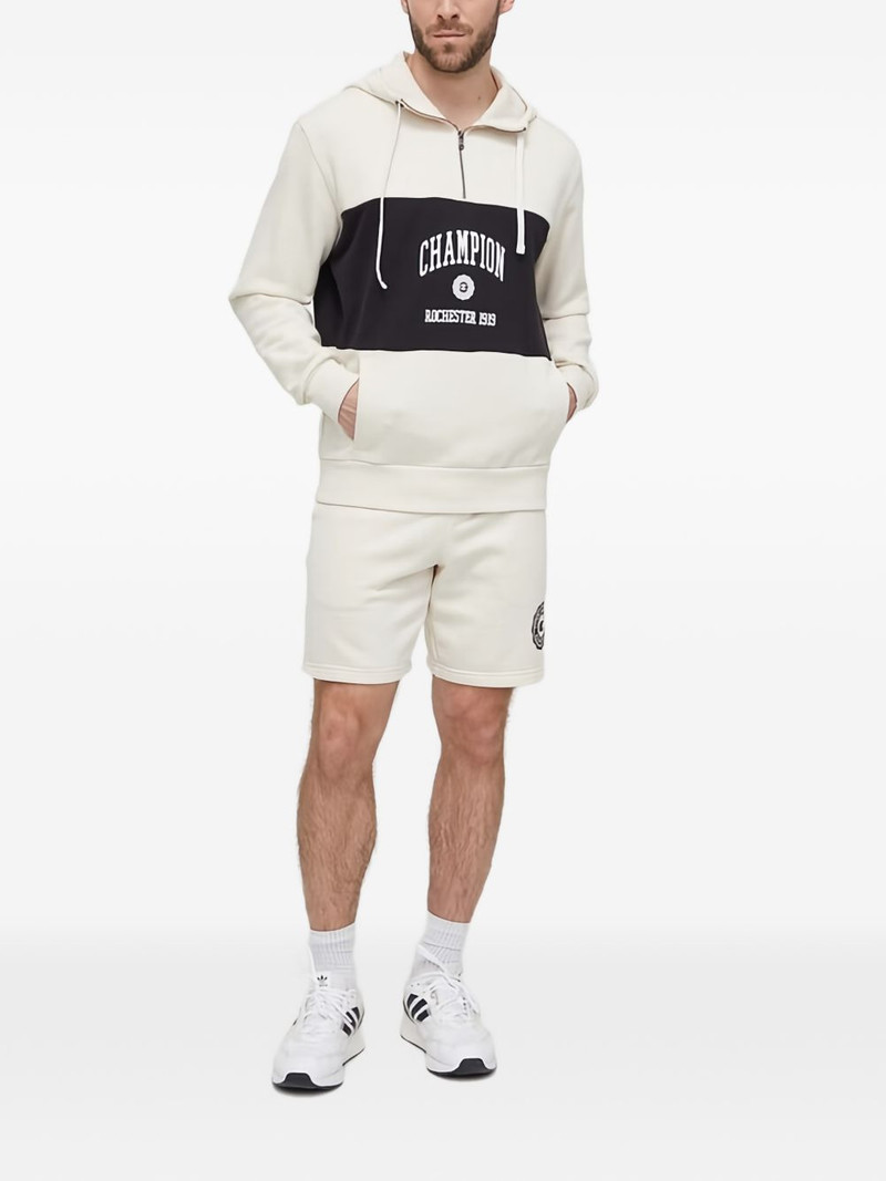 Champion block hooded sweatshirt outlook