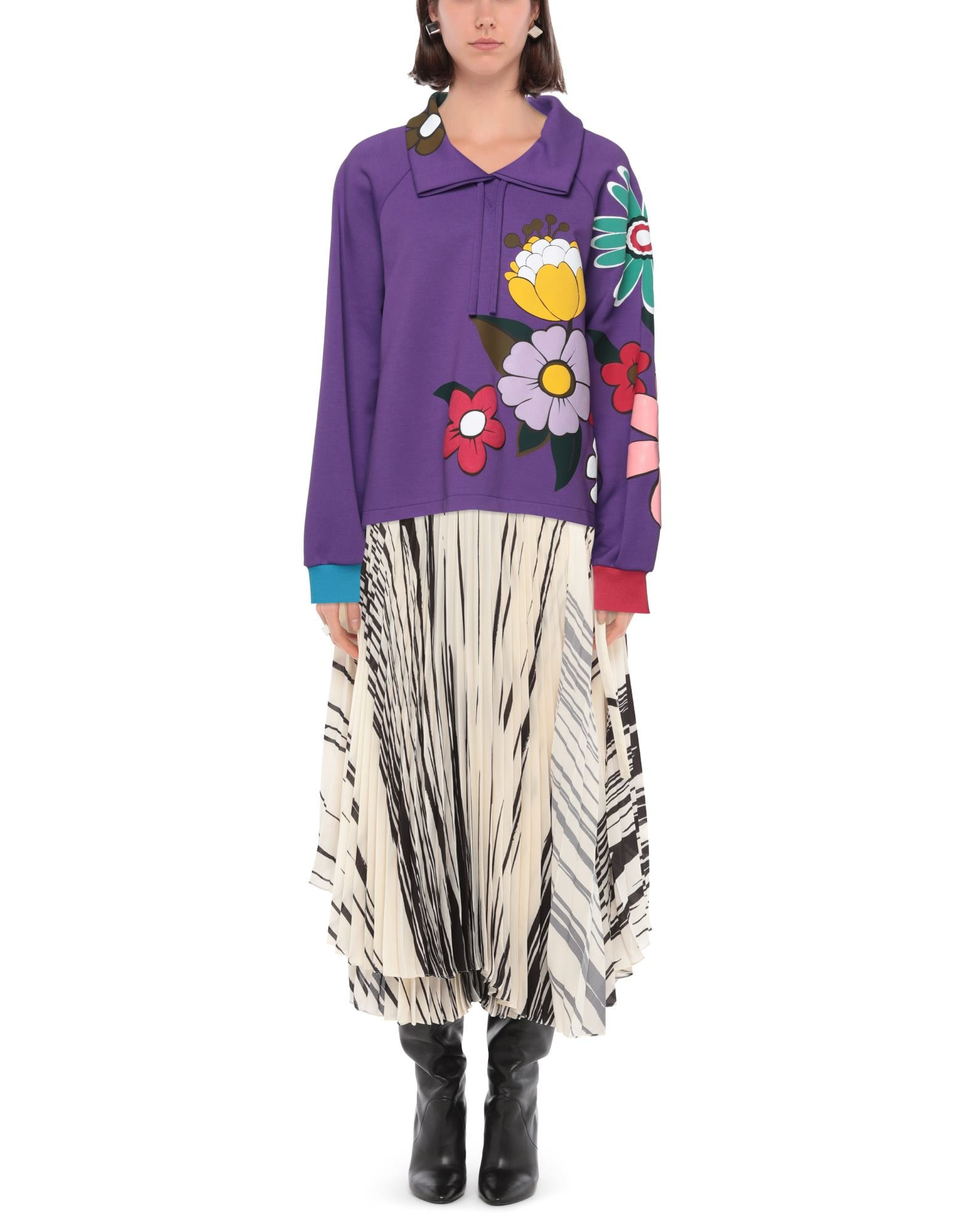 Dark purple Women's Sweatshirt - 2