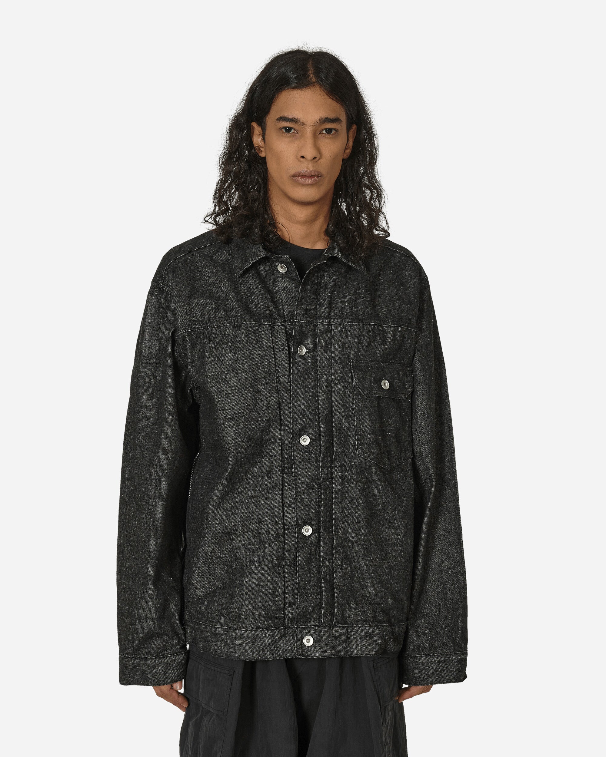 BEYONDEXX Denim Jacket Black - 1