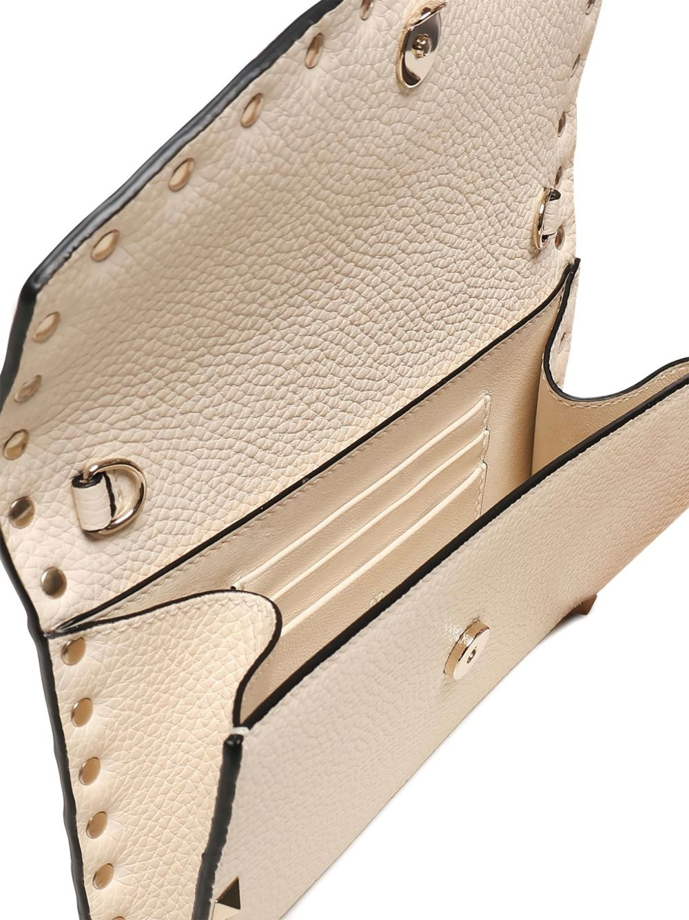 studded leather wallet - 4