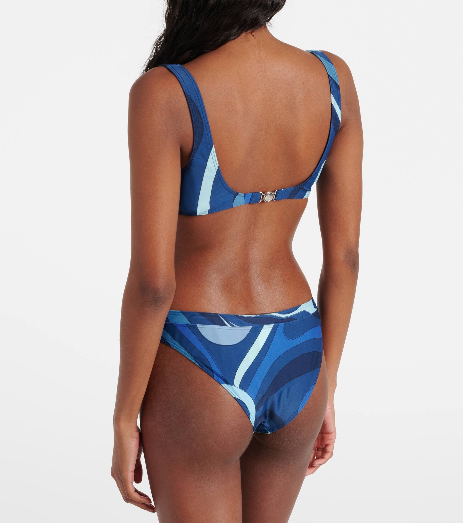 Printed bikini top - 3