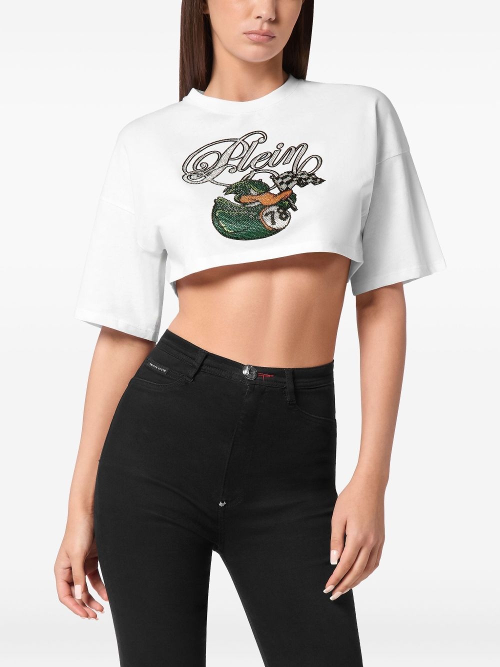 rhinestone-embellished T-Shirt - 2