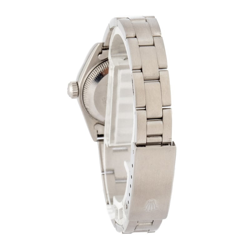 Ladies Rolex Date Ref 79190 White Roman Dial - 3
