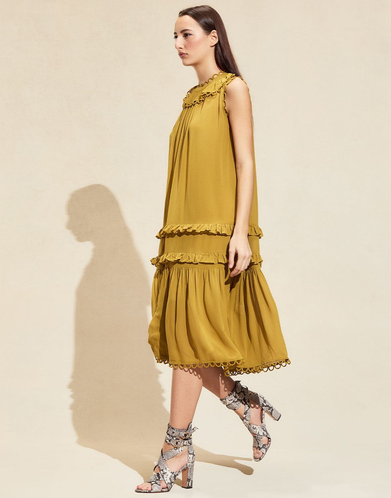 Annabelle Sleeveless Midi Dress 4