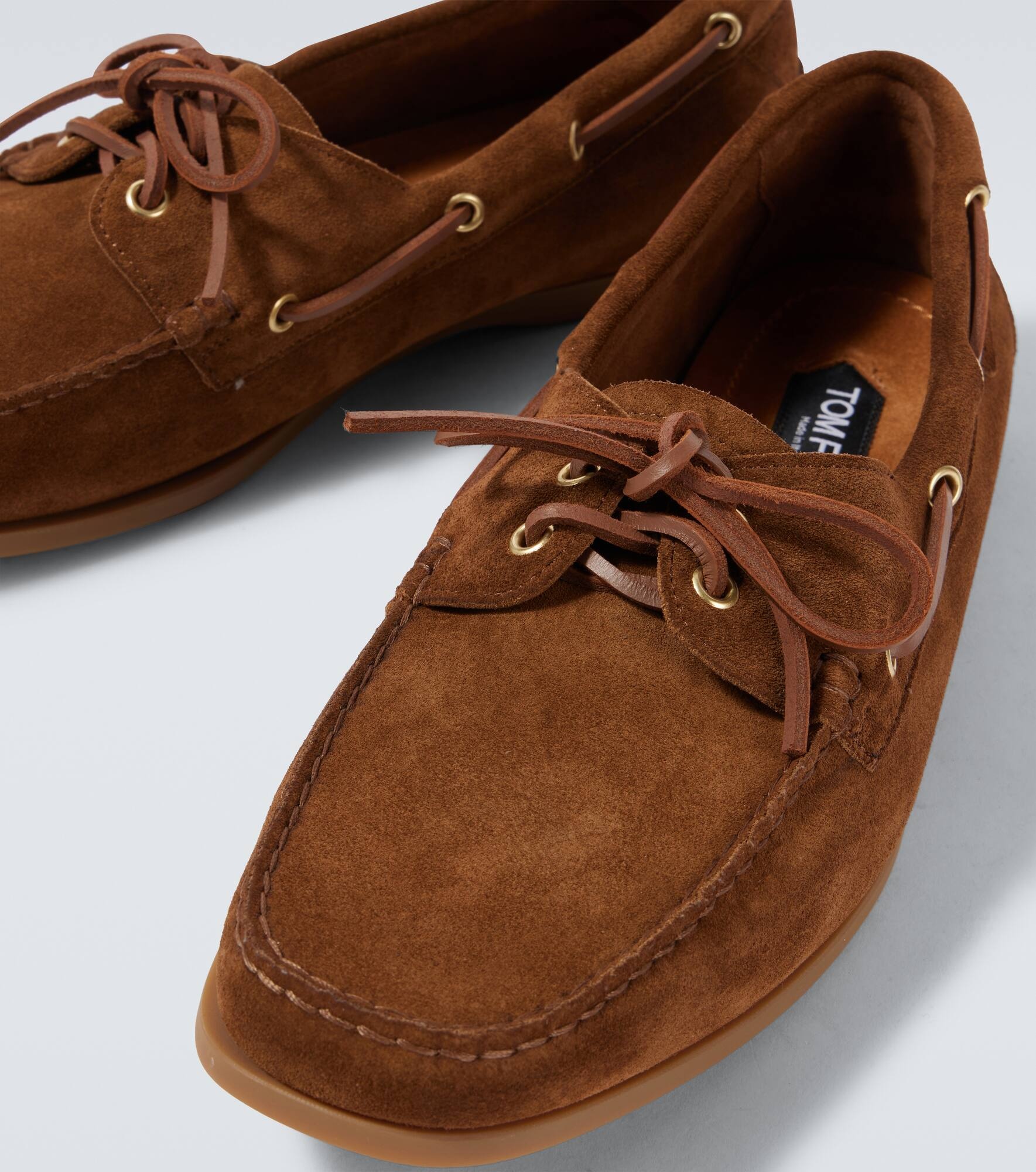 Robin suede boat shoes - 3