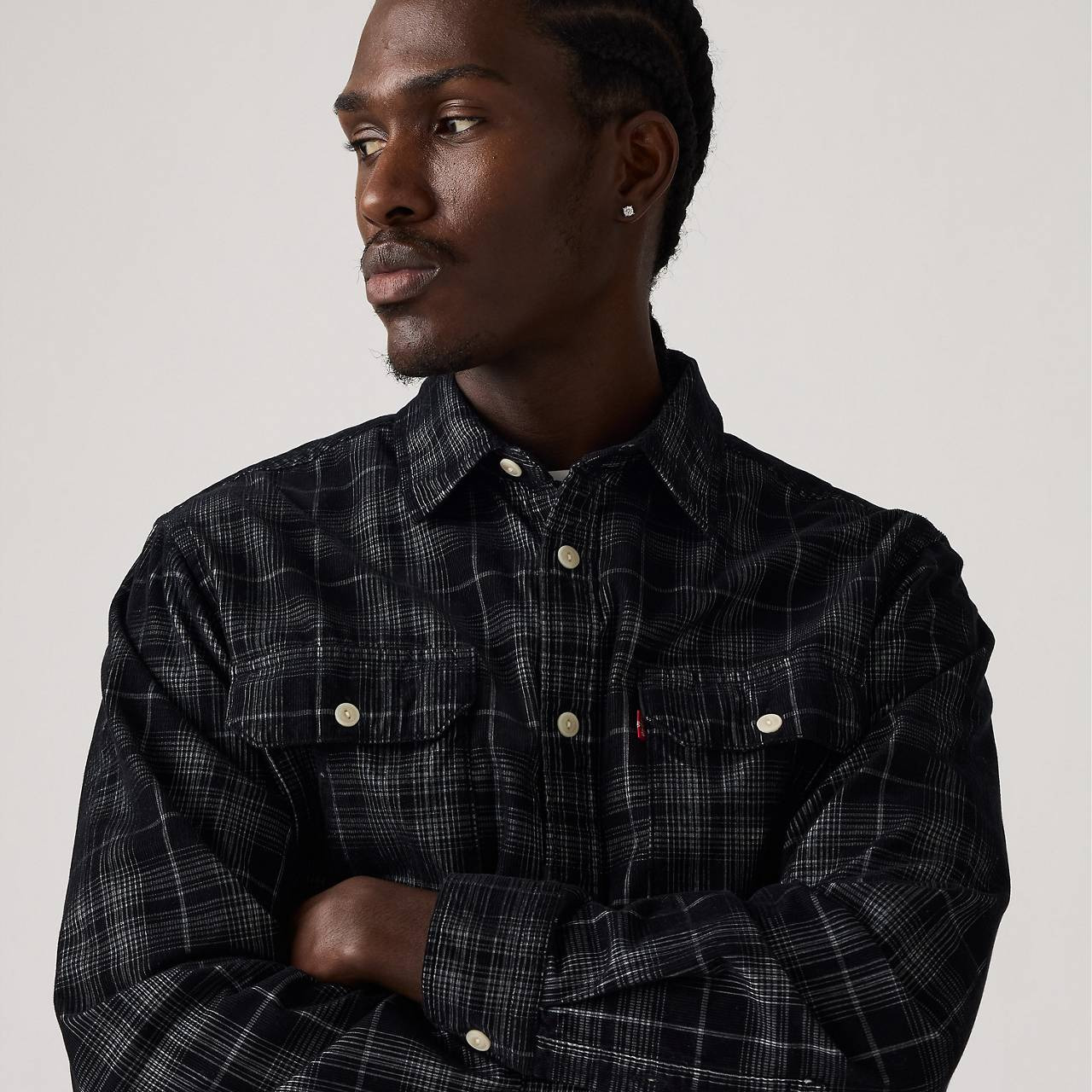 JACKSON WORKER CORDUROY OVERSHIRT - 5