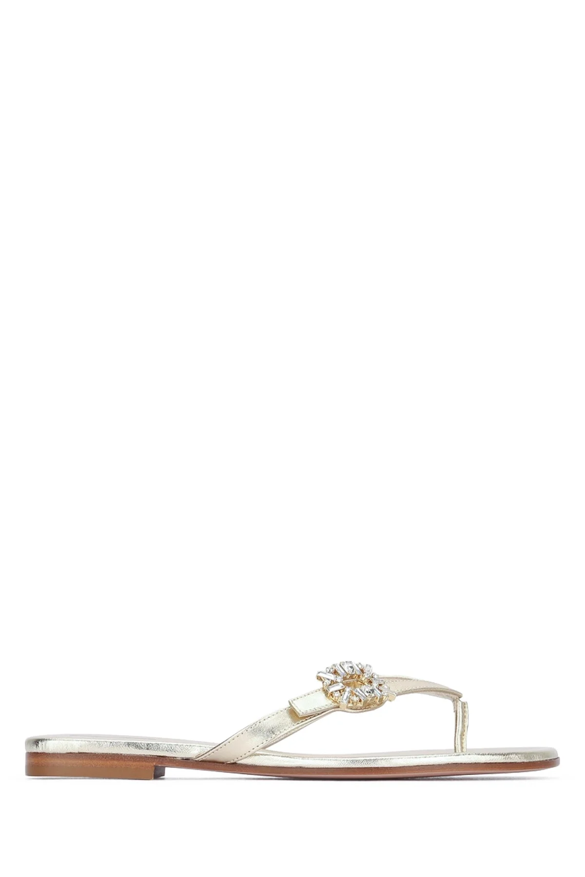 Roger Vivier Infradito Sandal — Gold - 1