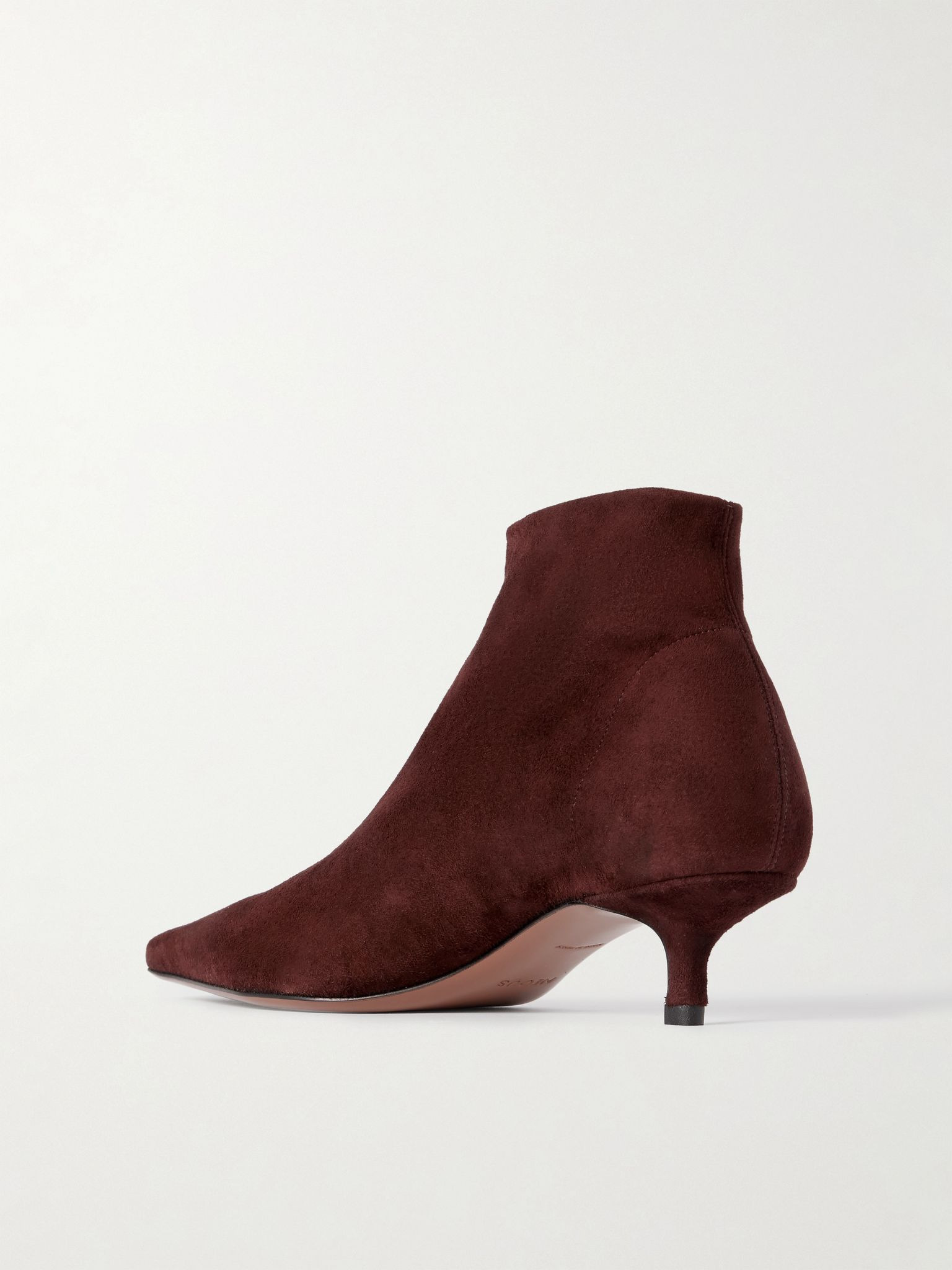 Idra suede ankle boots Chocolate - 3