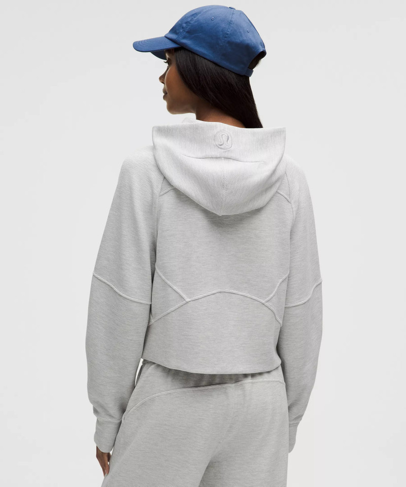 Scuba Oversized Full-Zip Hoodie *Waffle 3