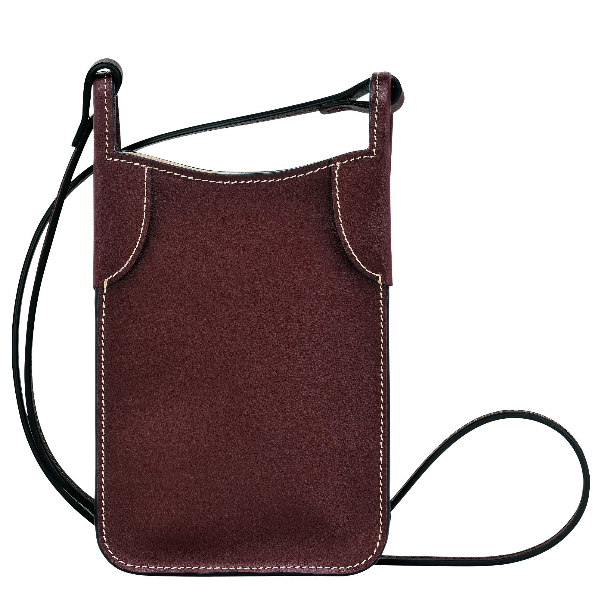 Le Foulonné Phone case Plum - Leather - 4