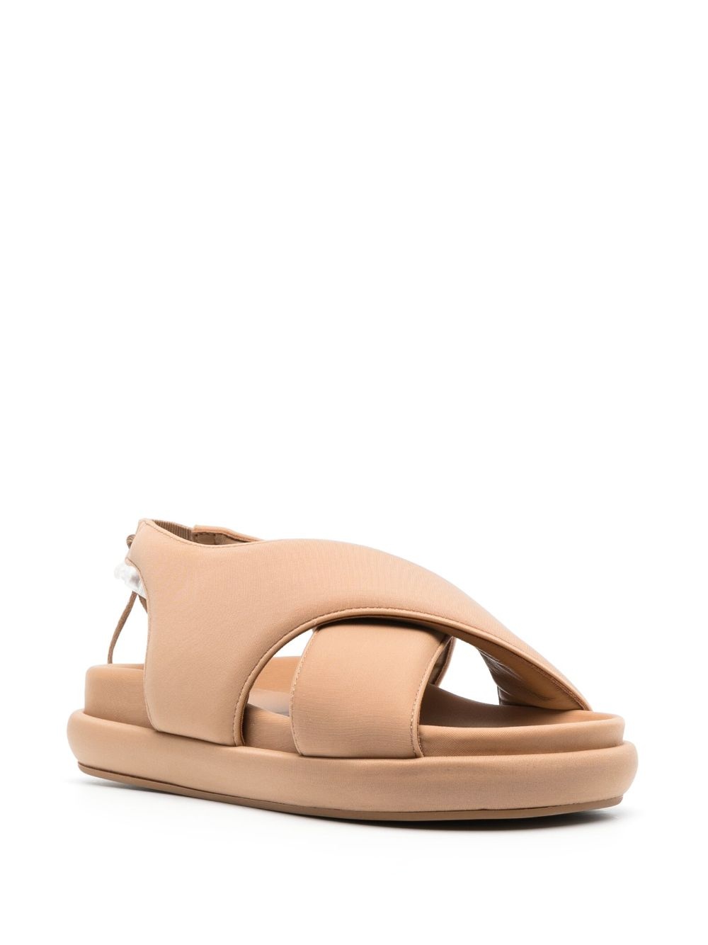 padded-design sandals - 2