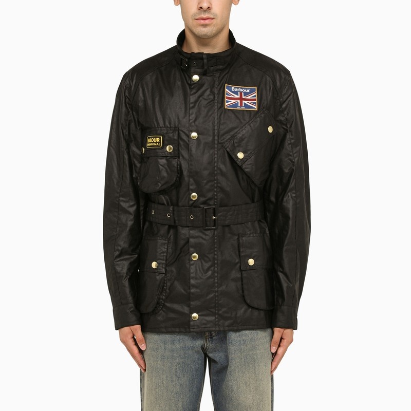 Black field jacket - 1