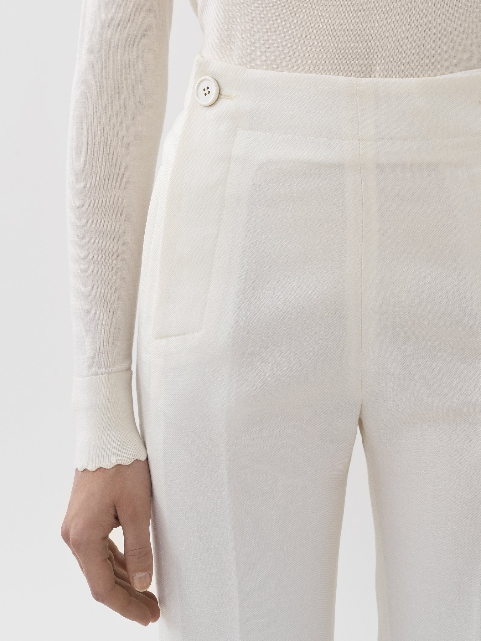 CROPPED SAILOR PANTS - 6