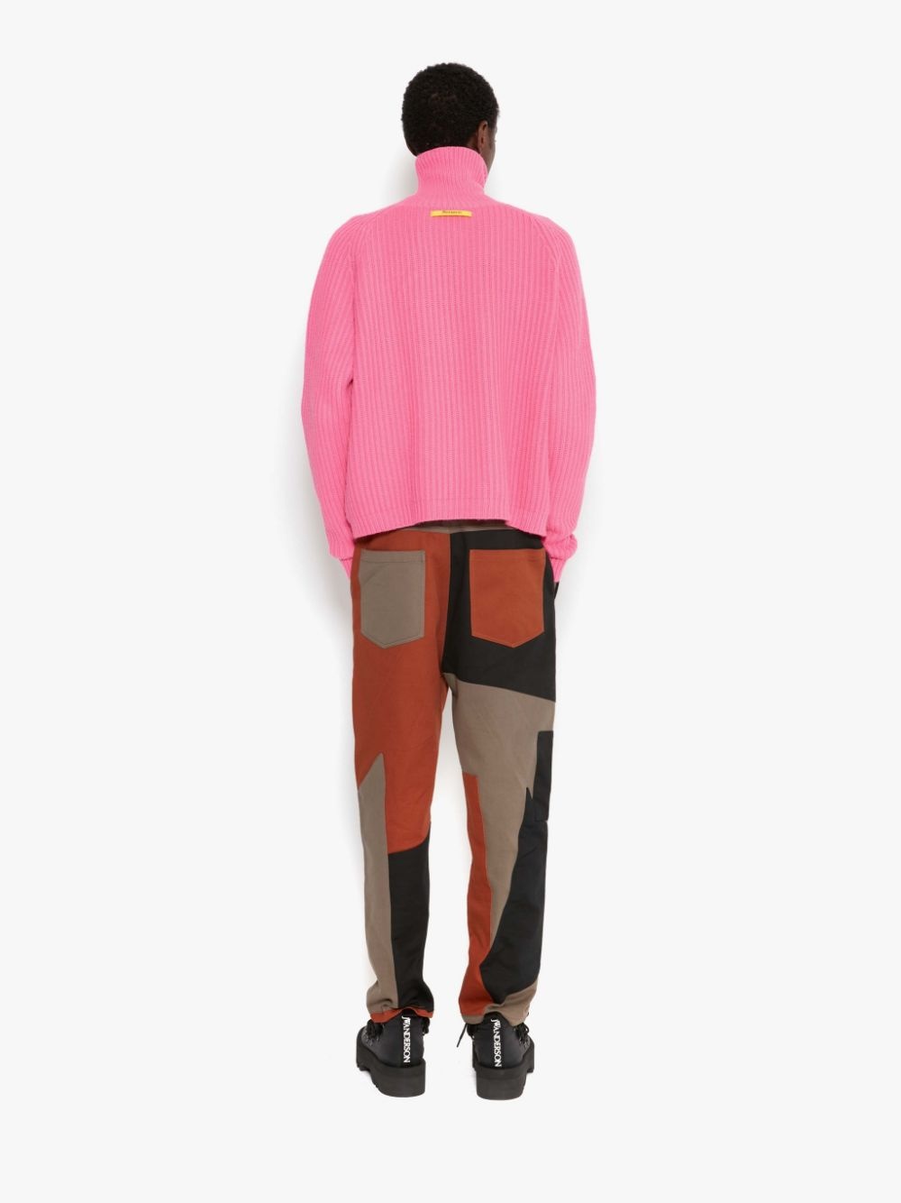 RAGLAN SLEEVE TURTLENECK JUMPER - 4