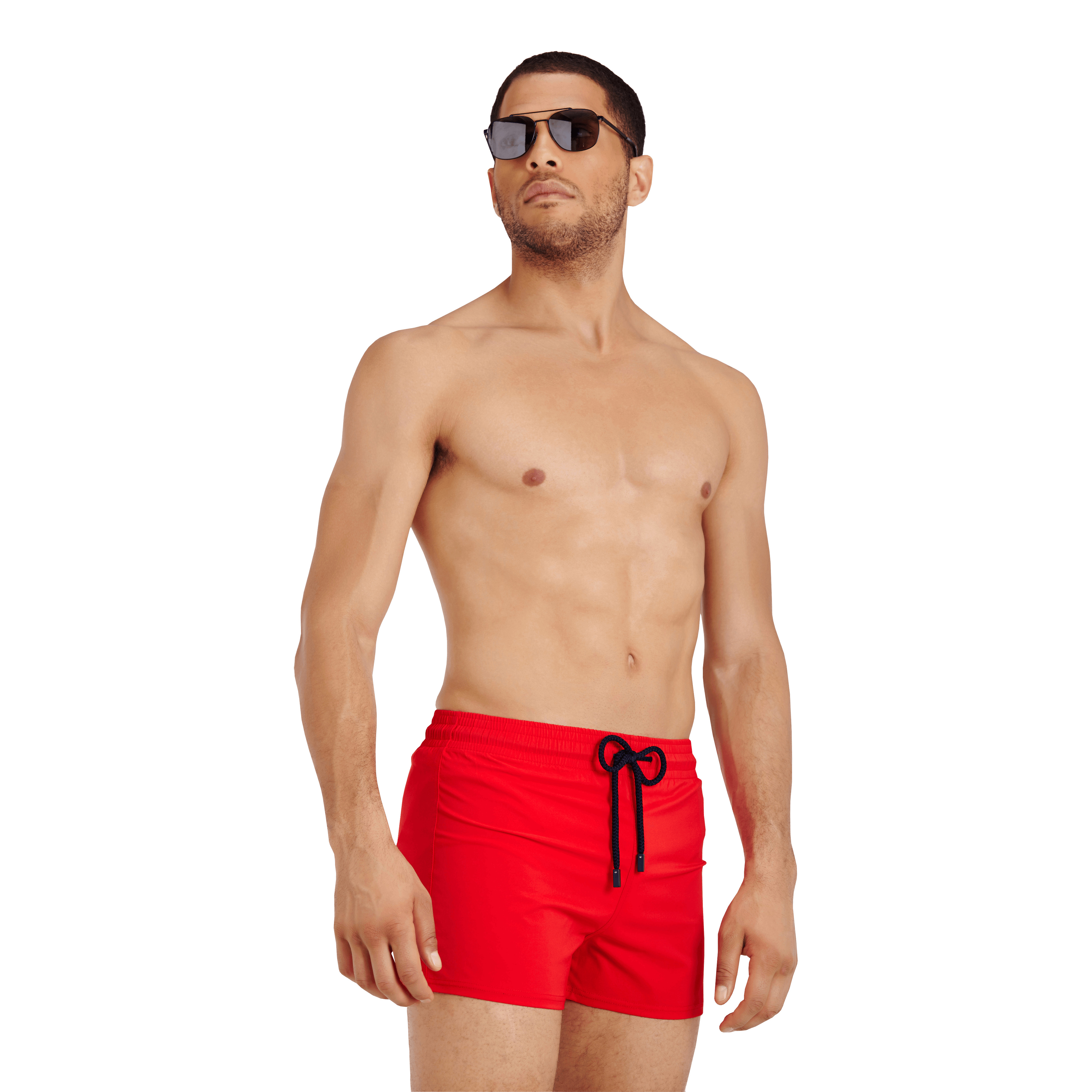 Men Swim Trunks Solid - 7