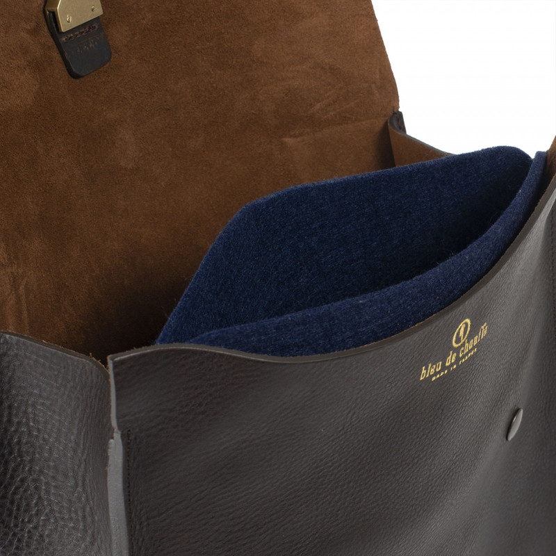 PUNCHO BACKPACK - DARK BROWN 4