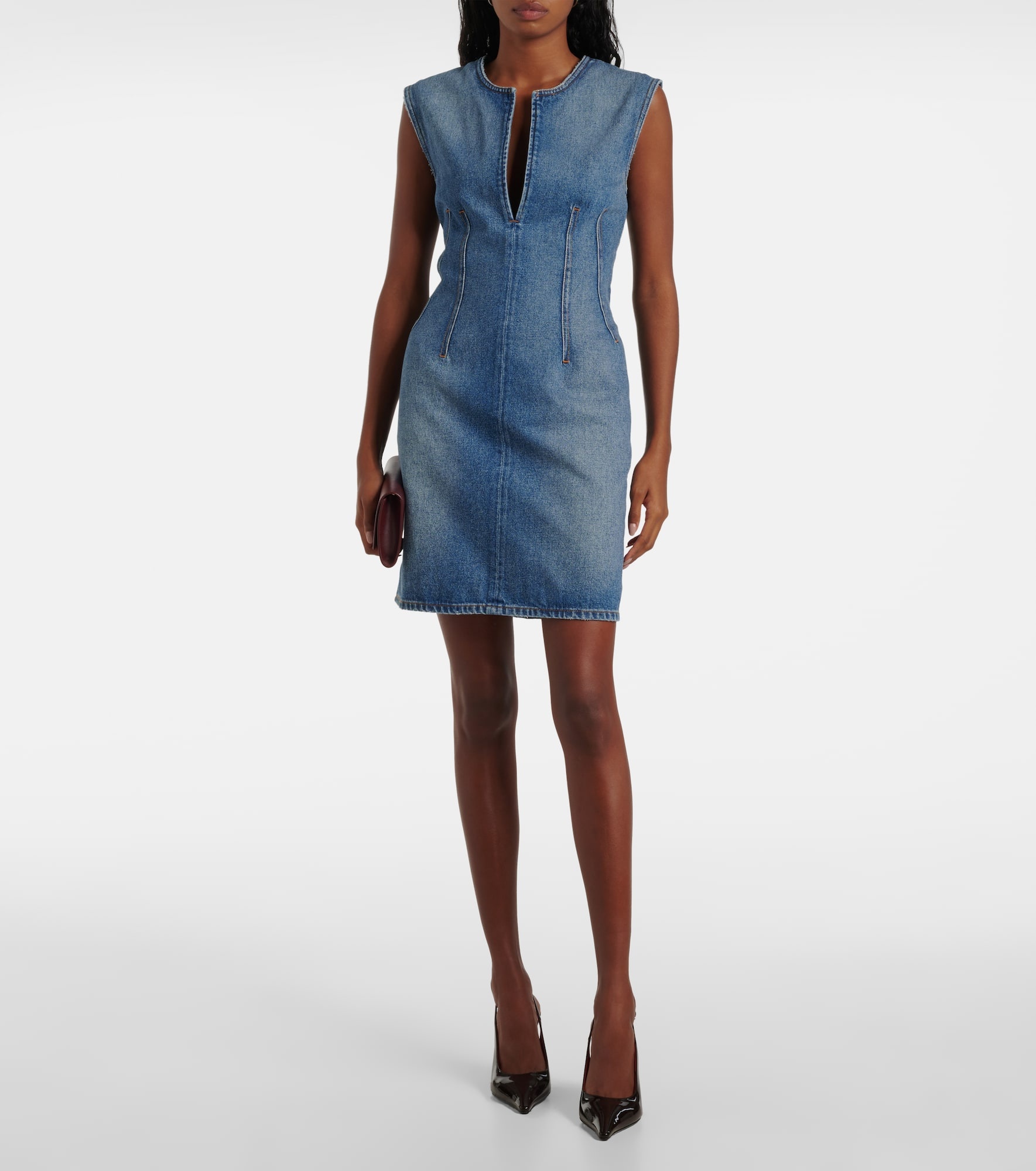Denim minidress - 2