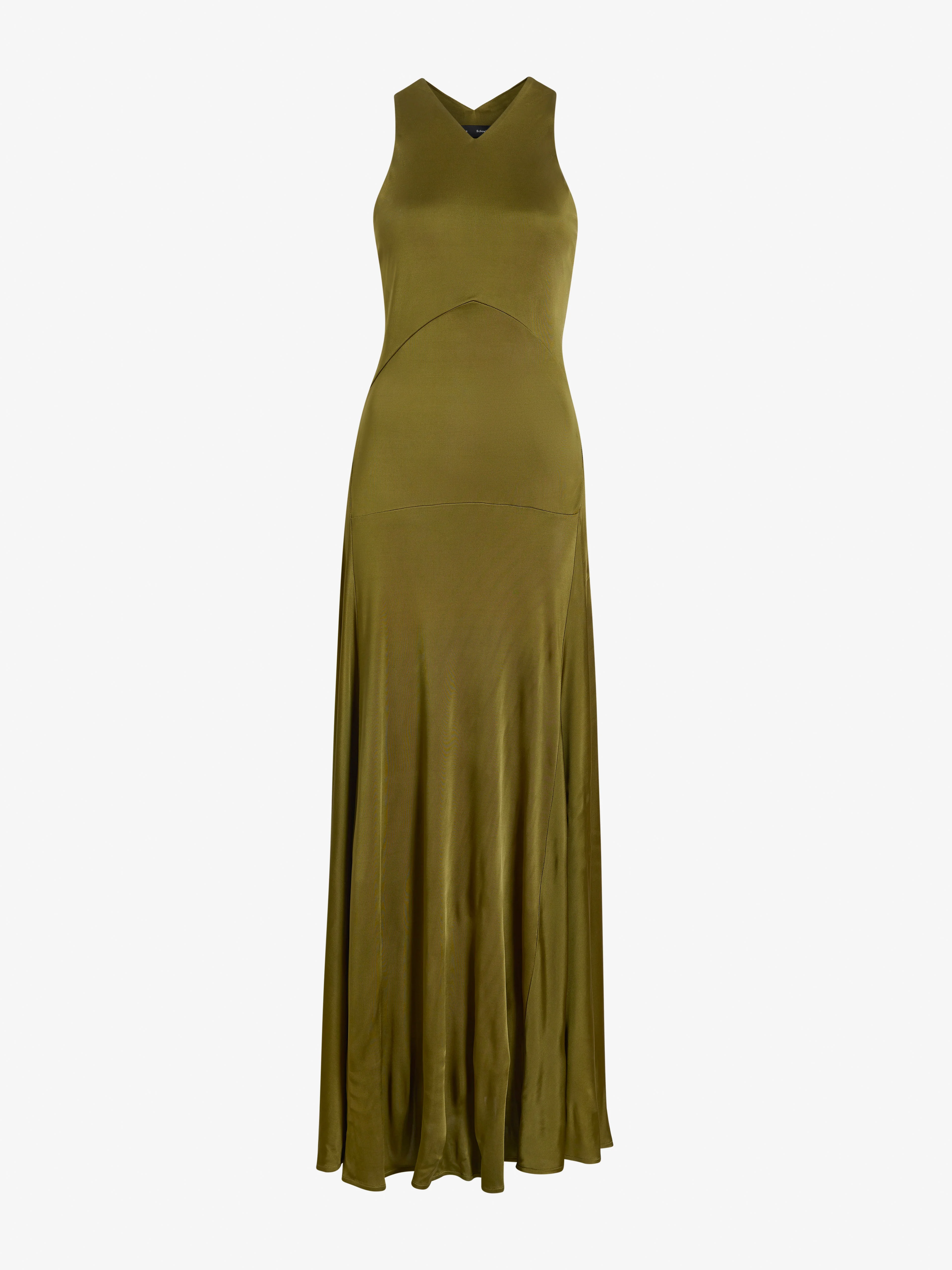Naia Dress in Viscose Satin Jersey - 1