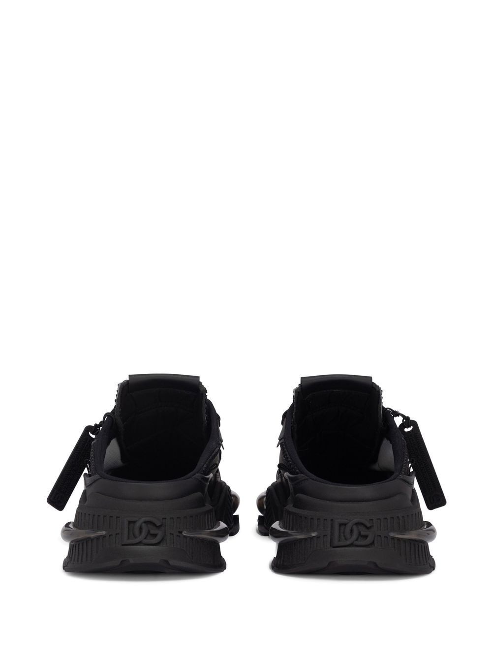 chunky-sole slip-on sneakers - 3