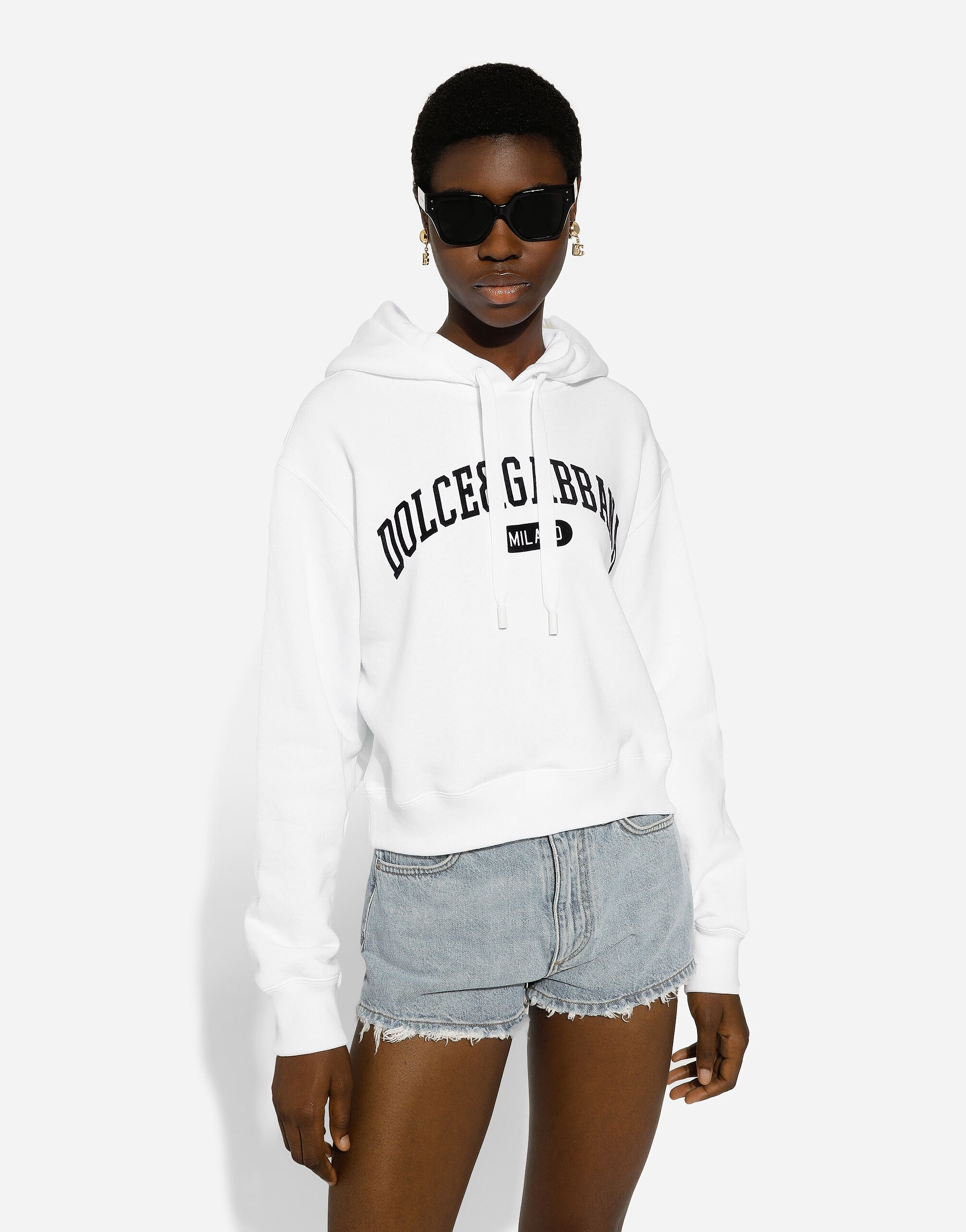 Cotton jersey hoodie - 4
