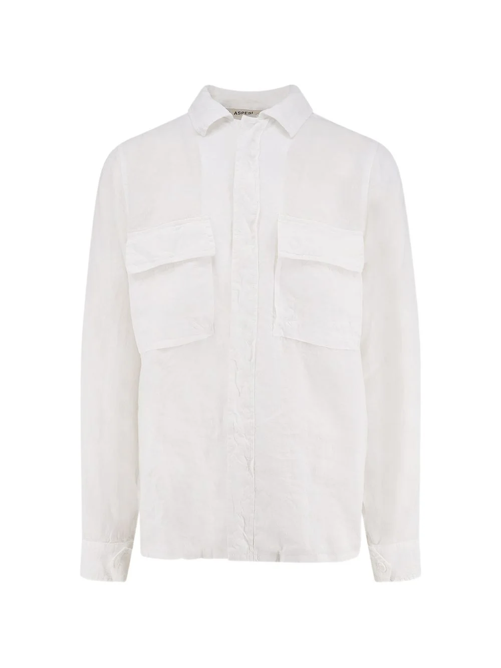 flap-pocket shirt - 1