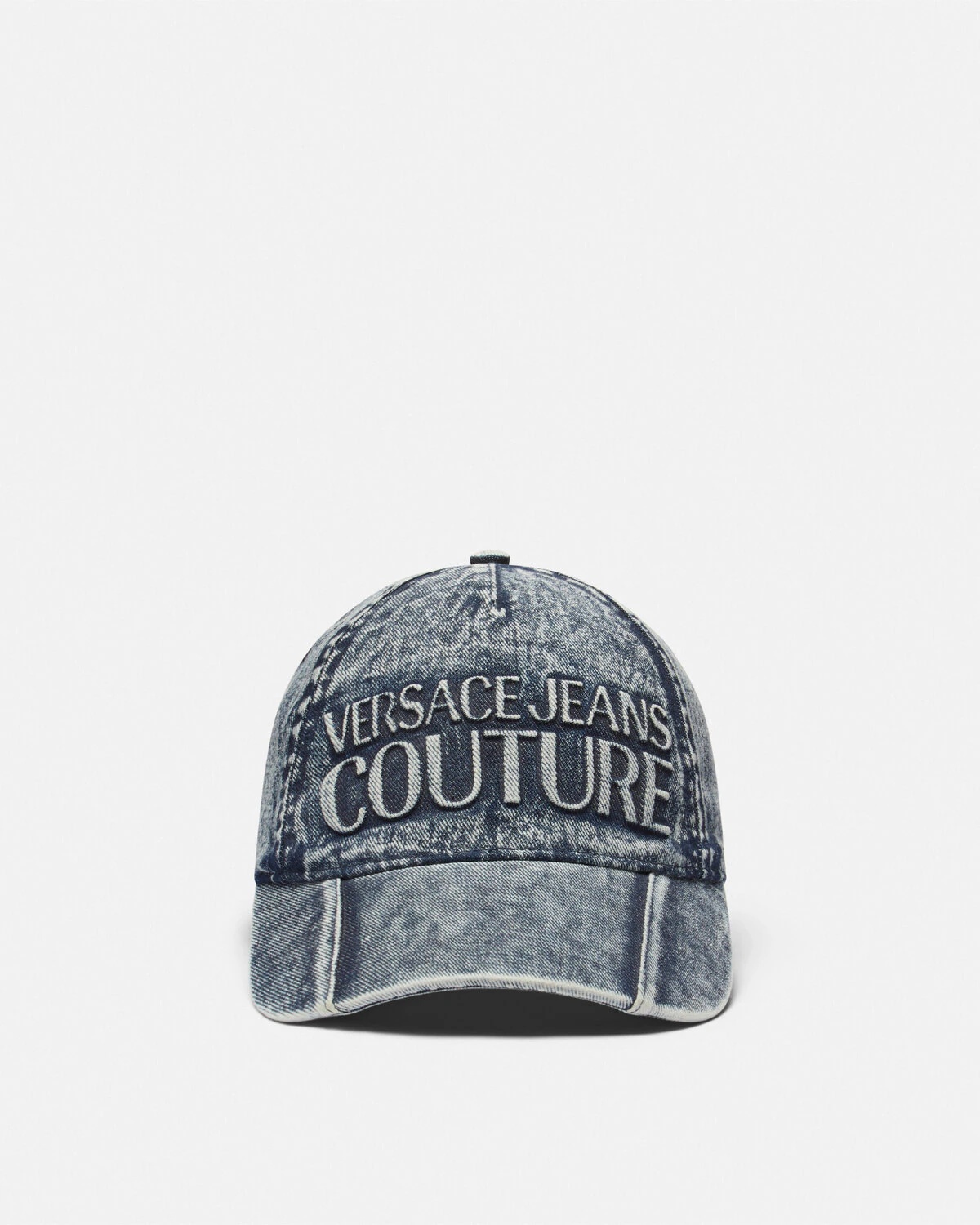 Logo Denim Baseball Cap - 1