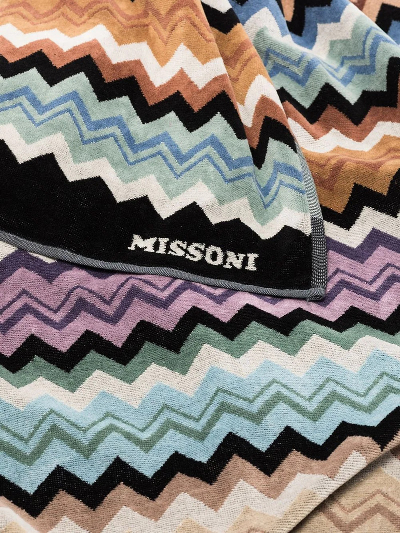 Missoni Adam zigzag beach towel outlook