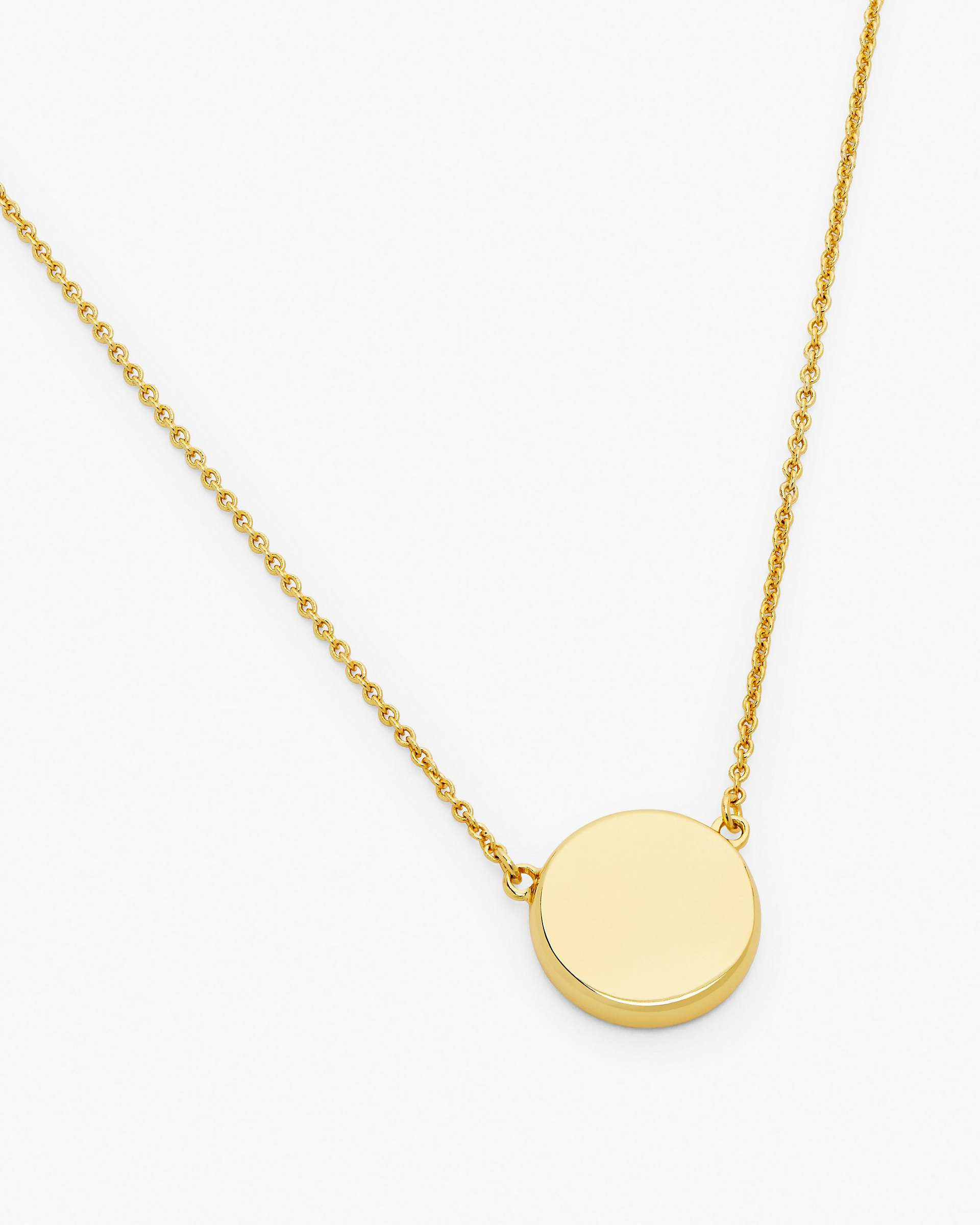 THE BUTTON PENDANT NECKLACE - 4