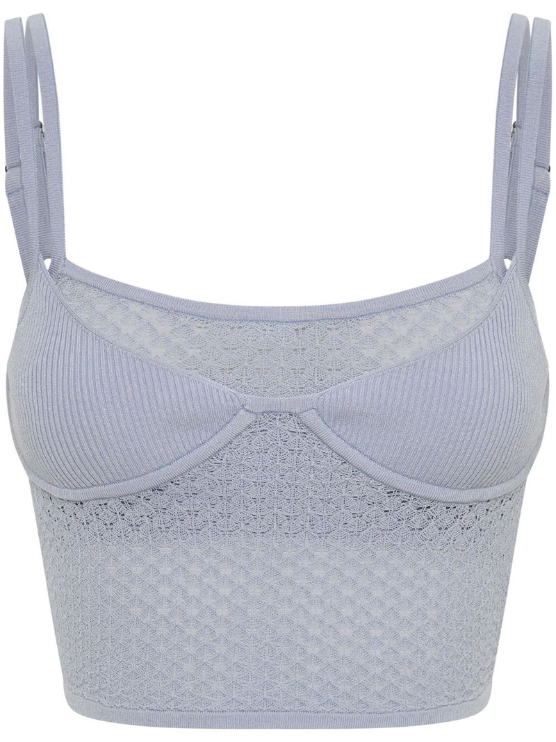 Serpent-lace bralette top 1