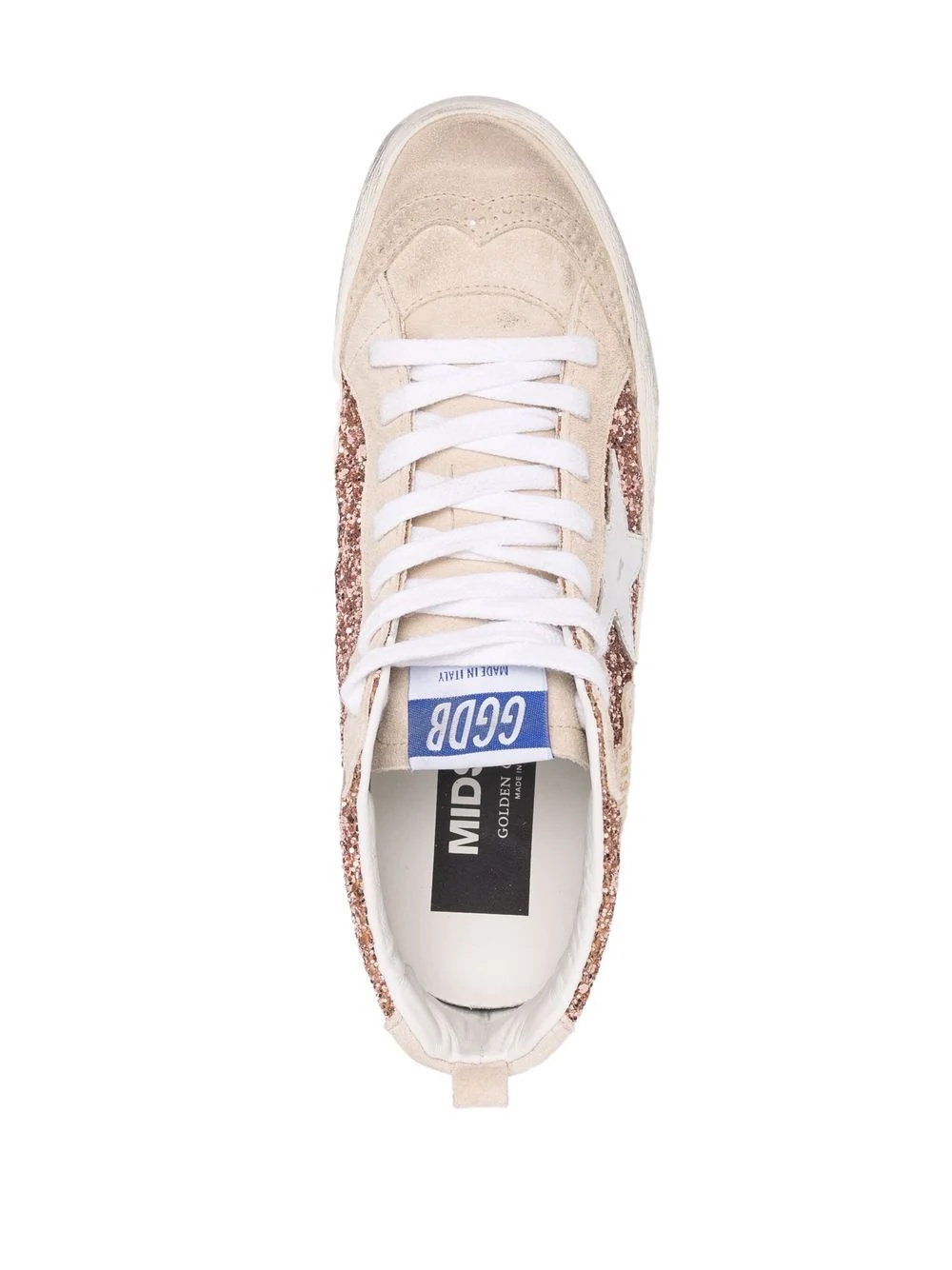 Mid Star glitter sneakers - 4
