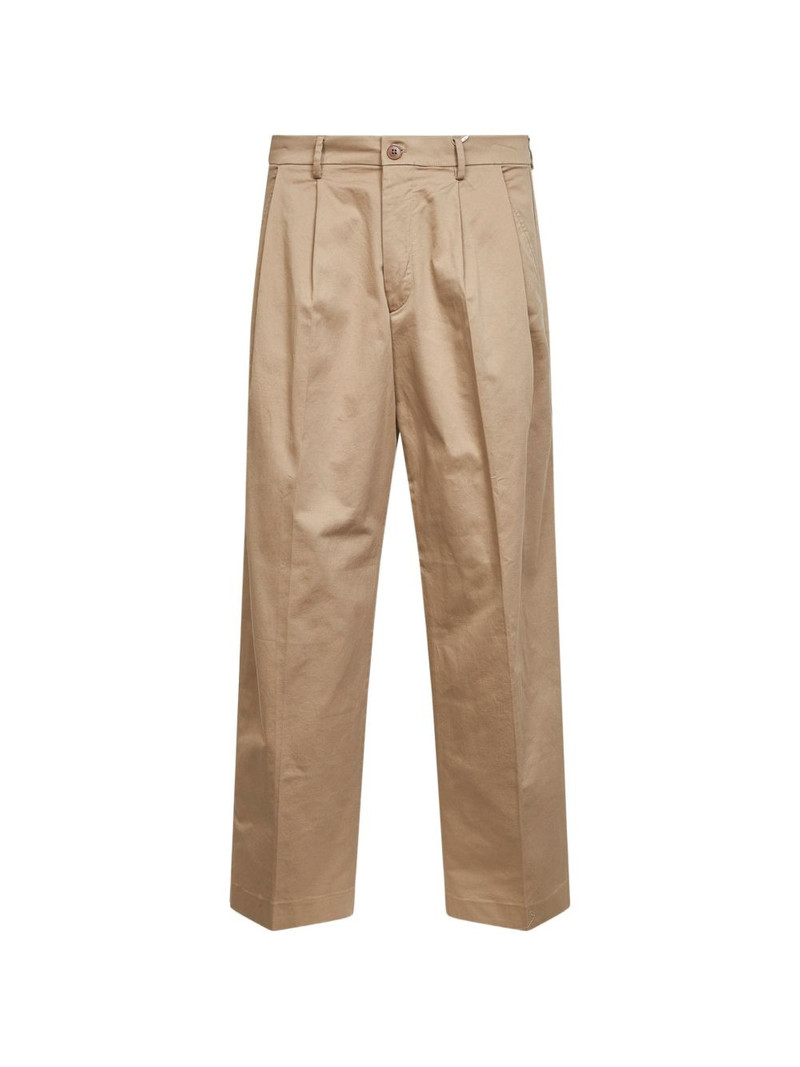 Justin pleated trousers 1