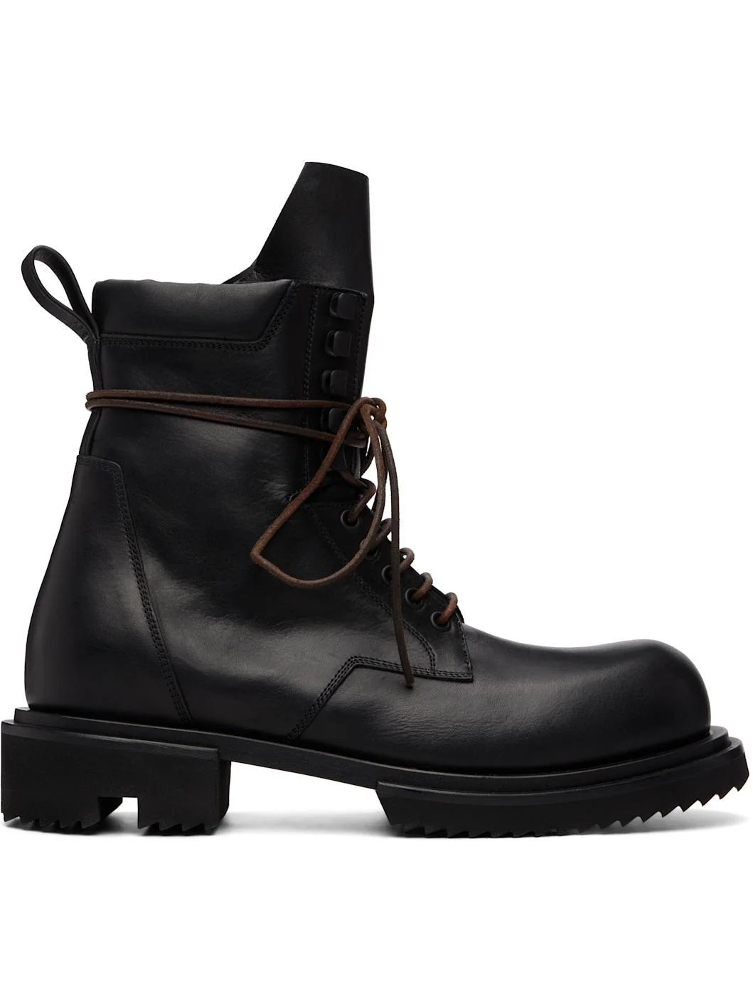Black Low Army Gabe Boots - 1
