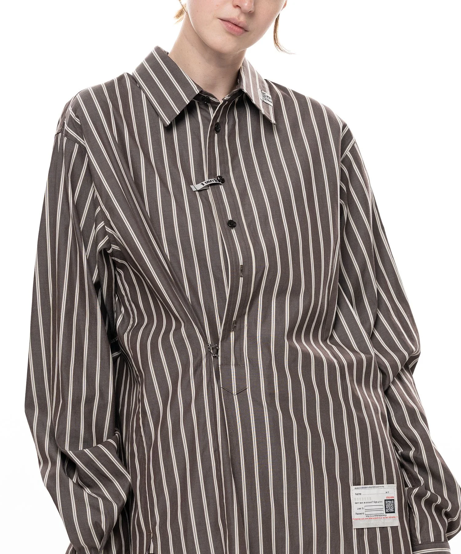 Switch Front Stripe Shirt - 1