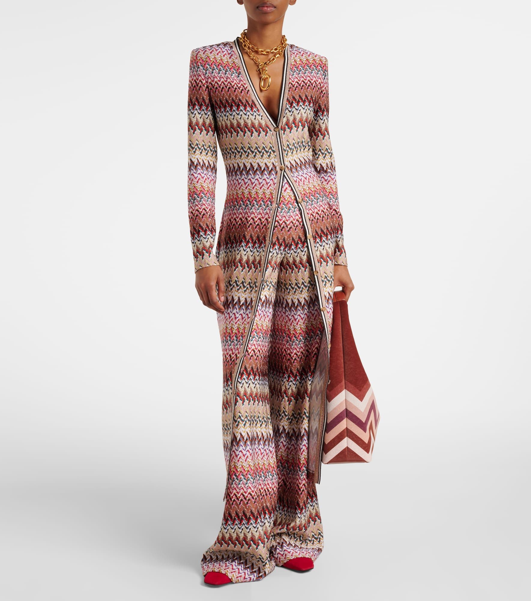 Zigzag maxi dress - 2