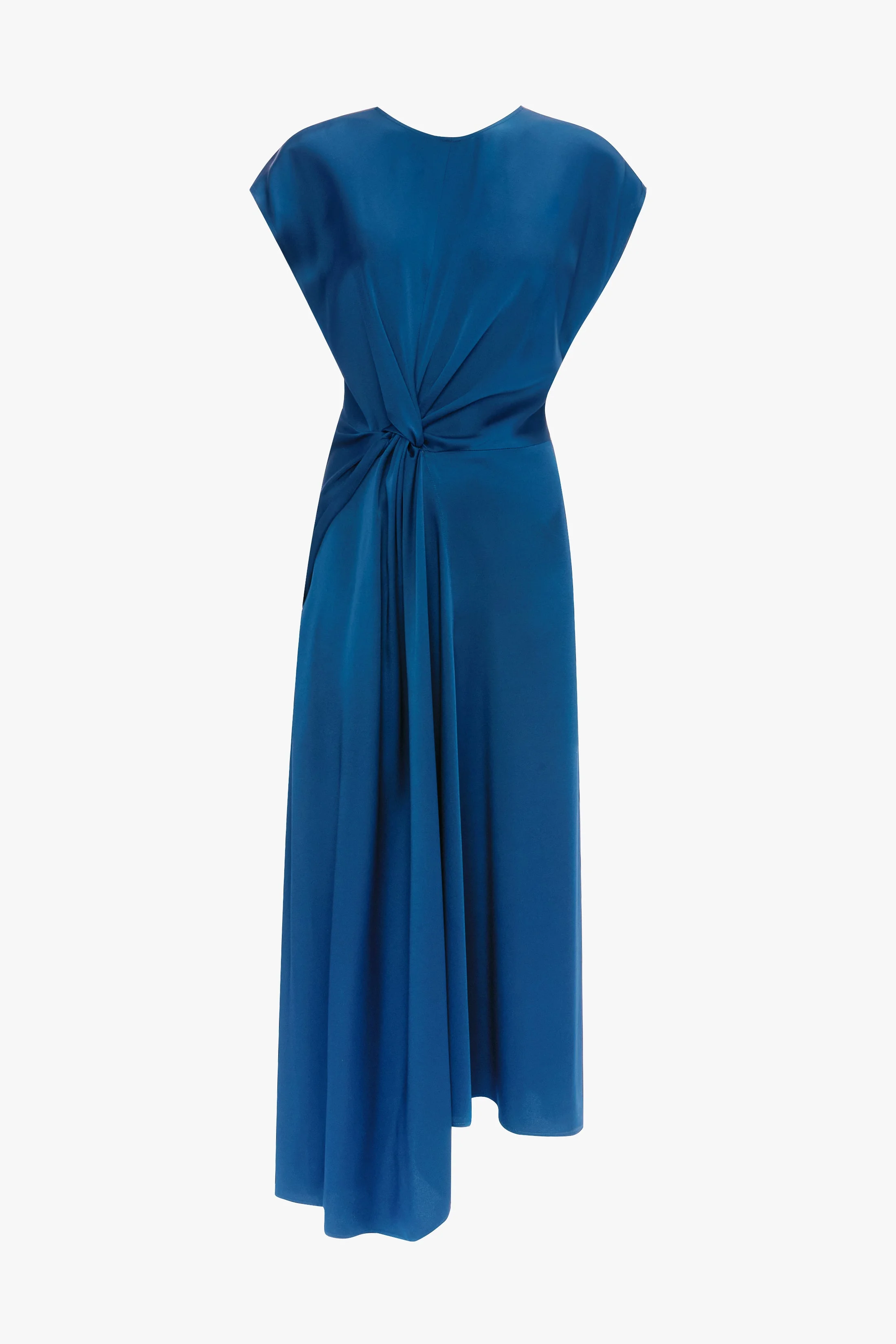 Aria Midi Dress In Blue - 1