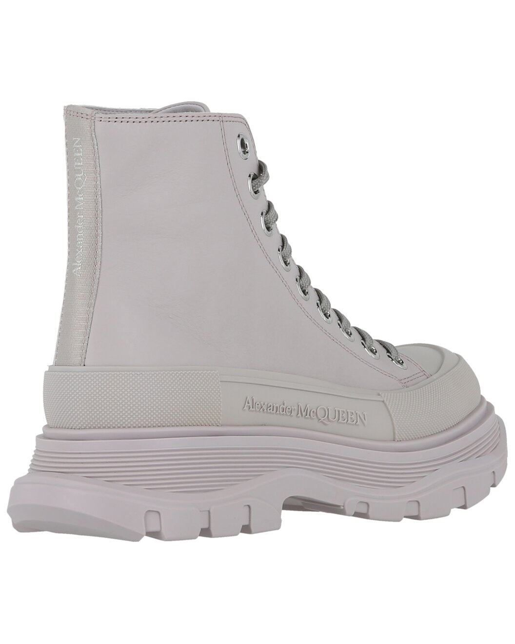 Alexander McQueen Tread Slick Leather High-Top Sneaker - 2