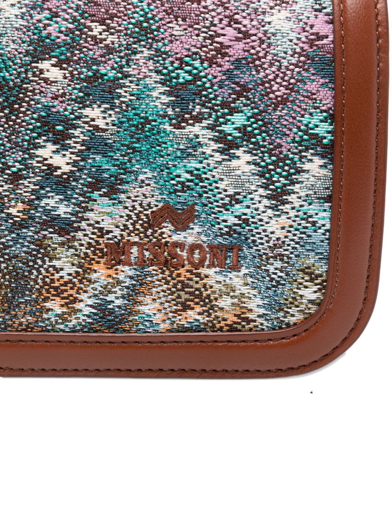 patterned leather cross body bag 4