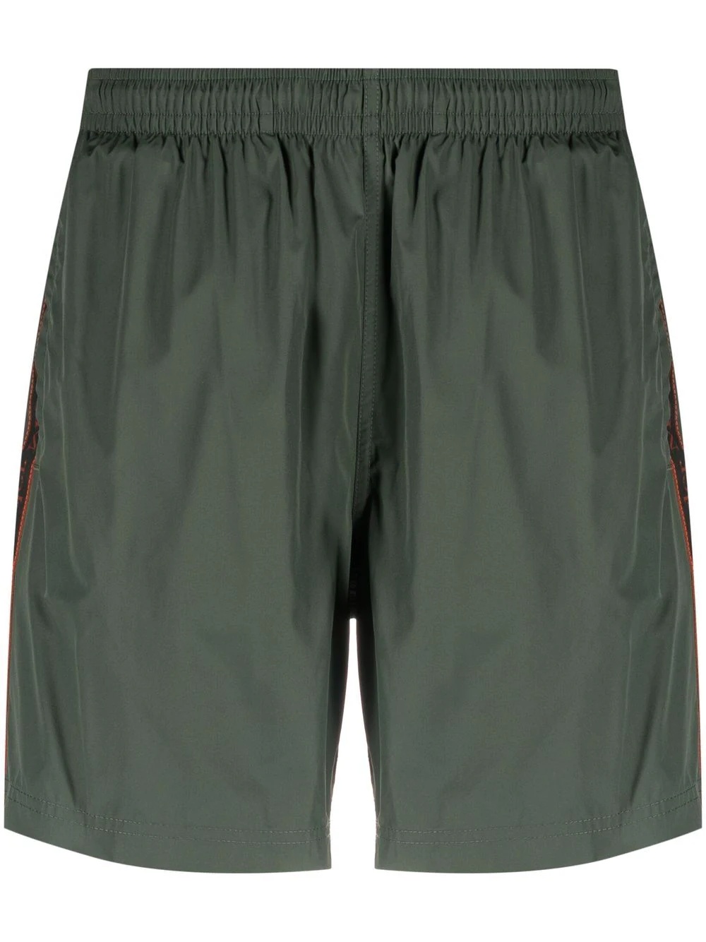 logo-tape swim shorts - 1