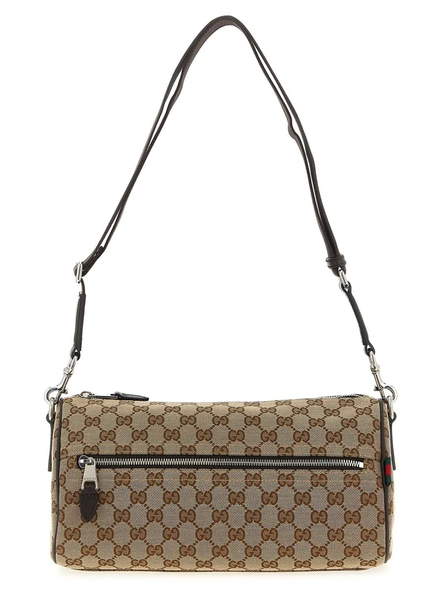 Gucci Small Gg Cylindrical Shoulder Strap - 1