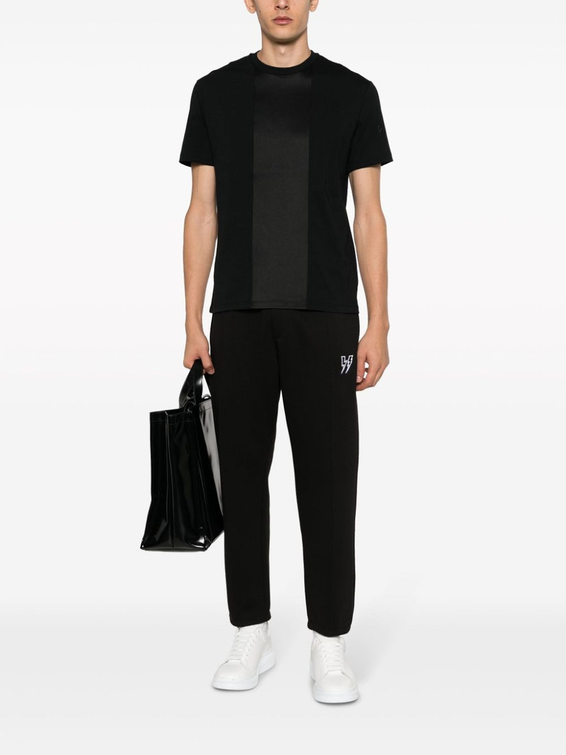Neil Barrett logo-embroidered elastic-waist track pants outlook