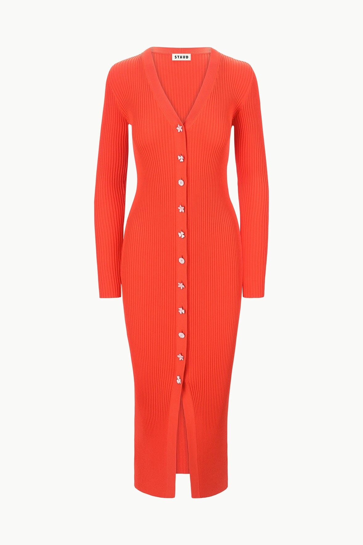 STAUD SHOKO SWEATER CAYENNE - 1