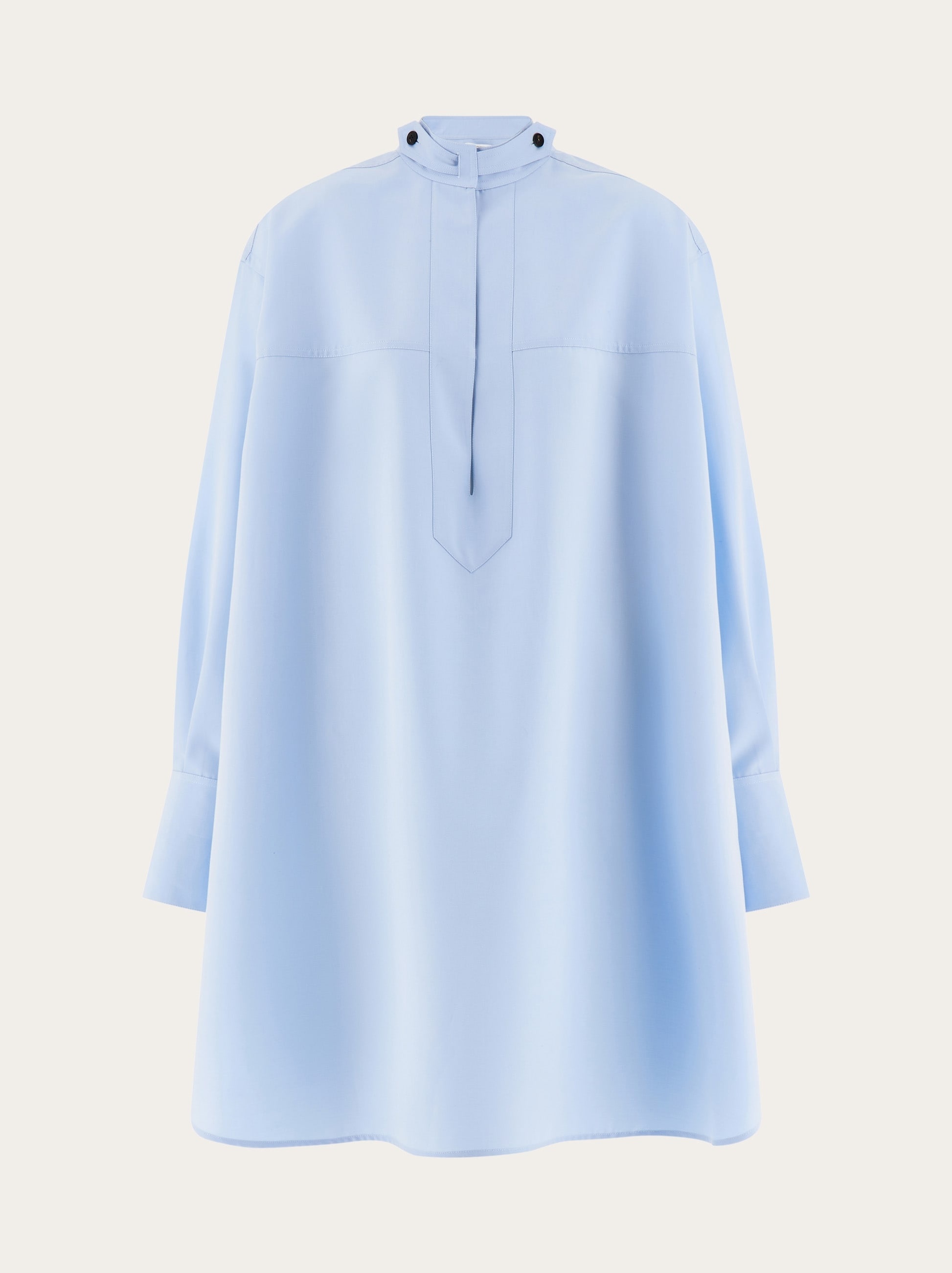 Kaftan with frog button collar - 1