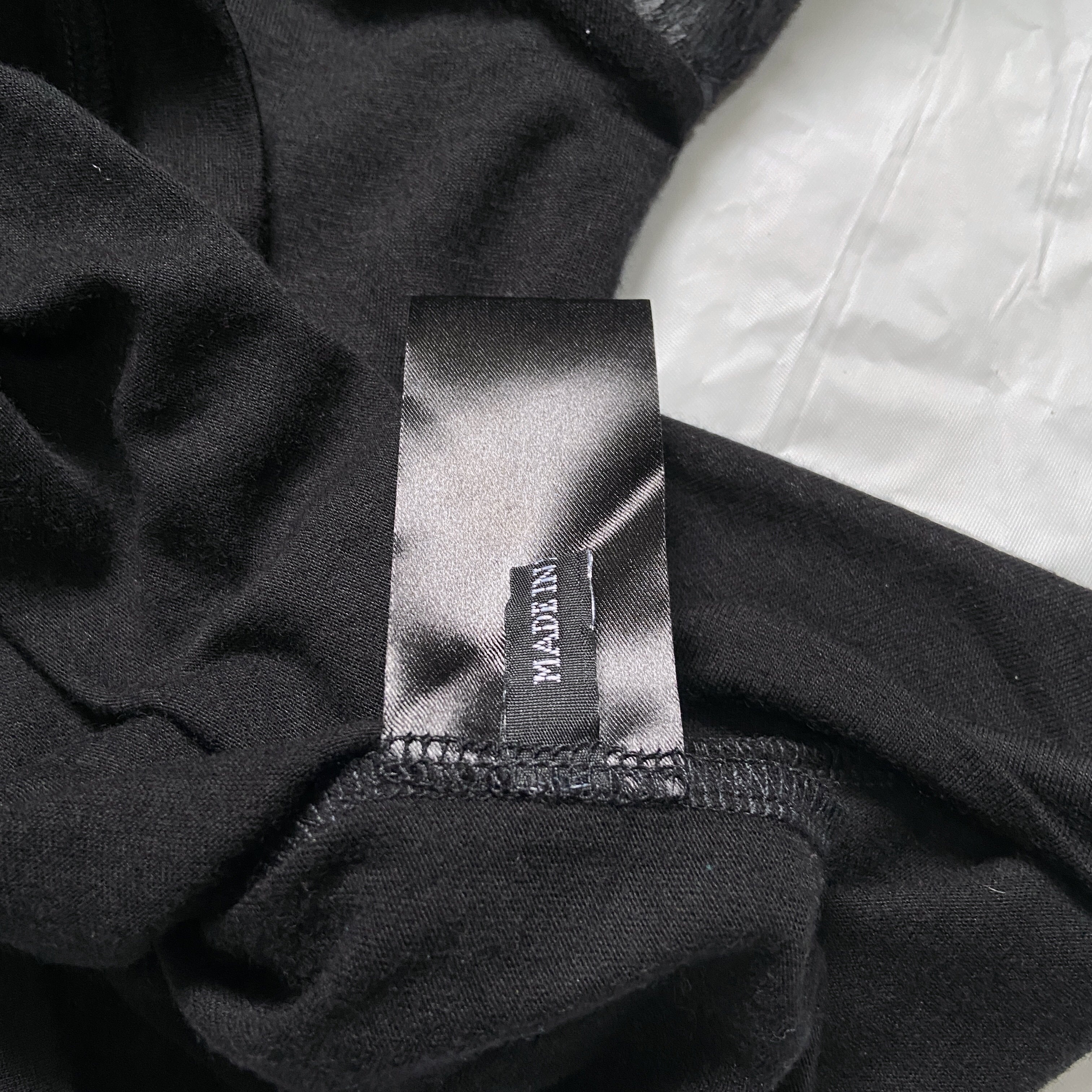 Ann Demeulemeester Feather Sleeve Tee Top - 9