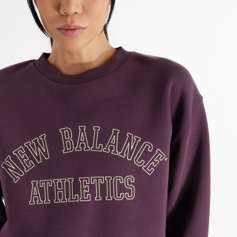 New Balance Graphic Fleece Crew outlook