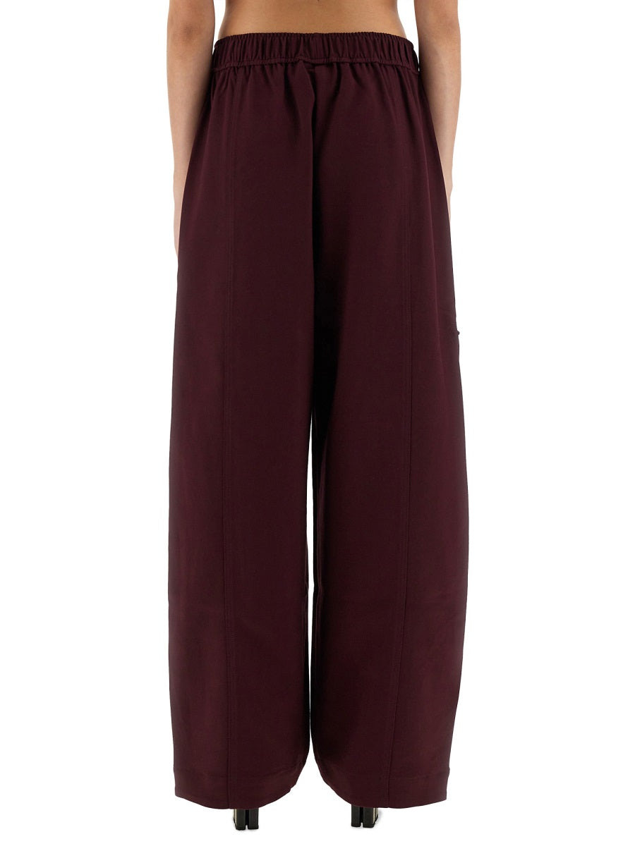 Ganni Women Twill Pants - 3
