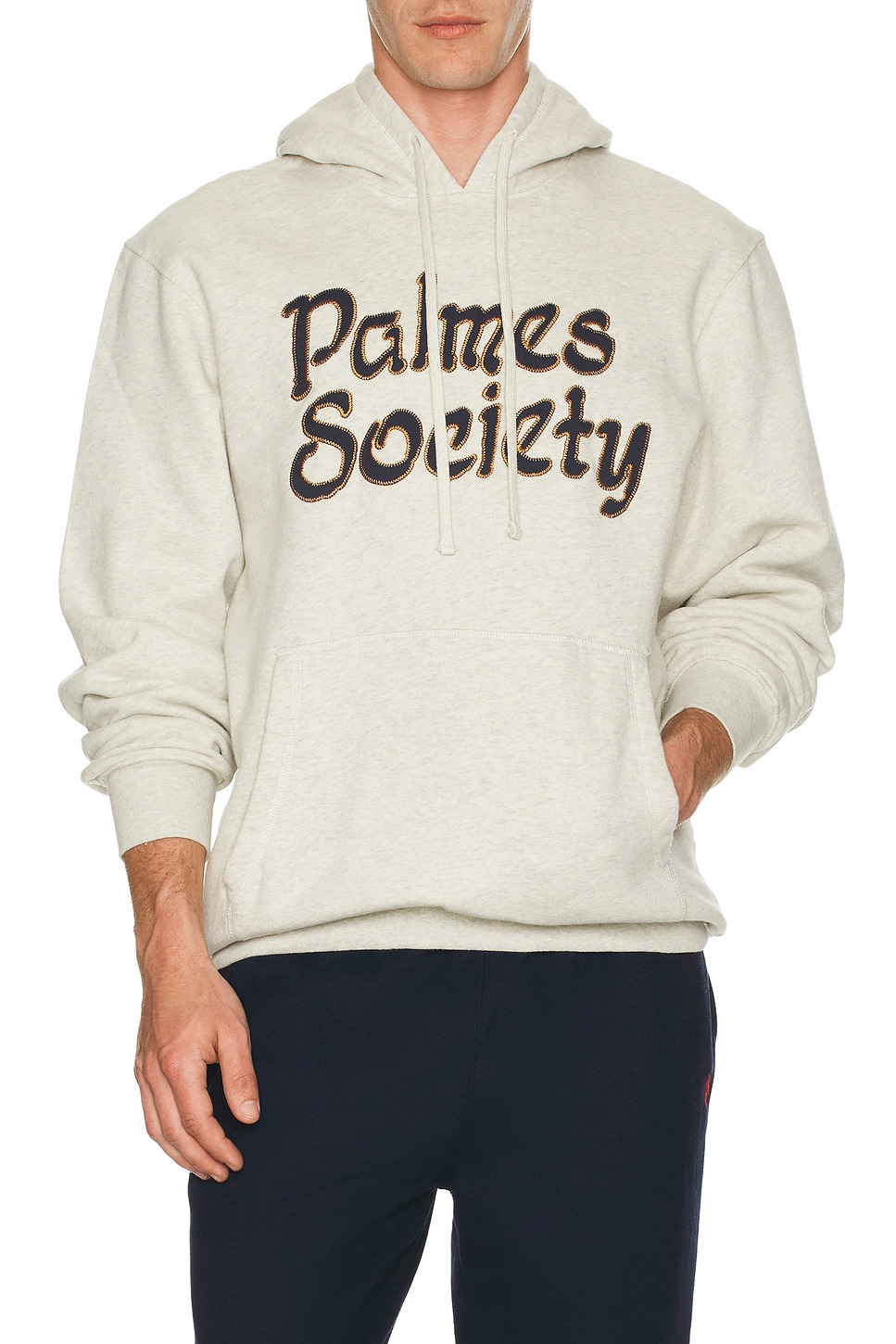 Society Hoodie Oatmeal Melange - 4