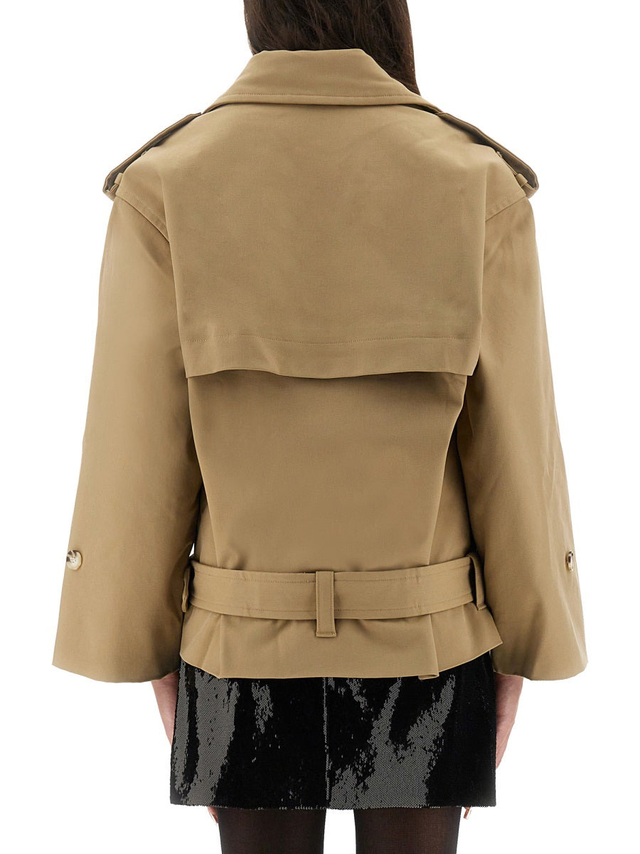 Self-Portrait Women Trench Jacket - 3