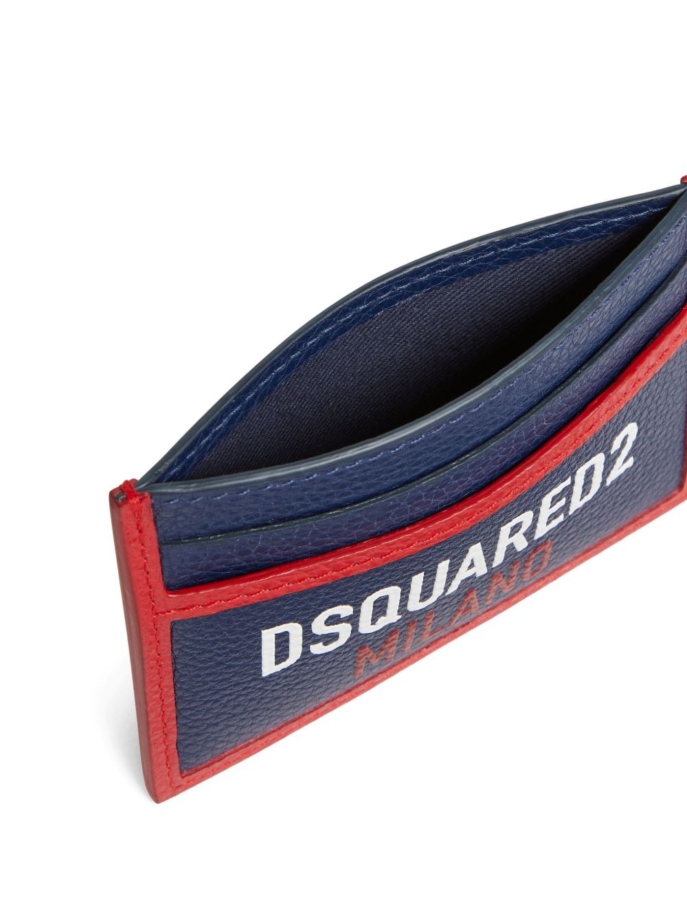 logo-print card holder - 3