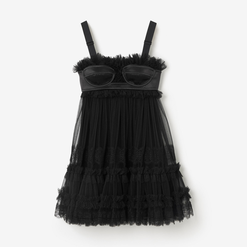 Tulle and Lace Baby Doll Dress 1